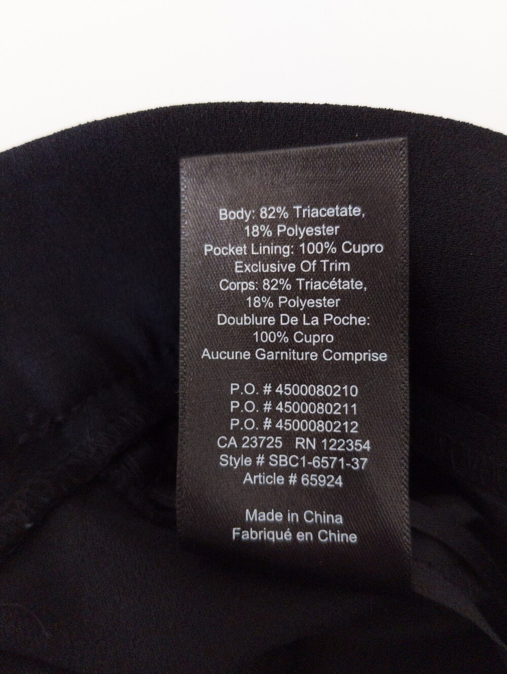 Babaton Lazarus Culottes Size 6 - Picture 4 of 10
